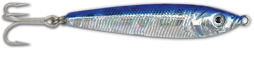 Lure, Jigfish 4oz 3/0 Hook Blue/Silver