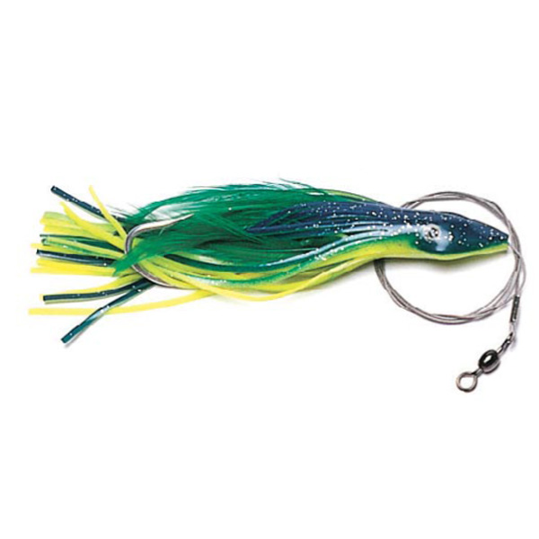 Dolphin Rig 6-1/2" 2oz Dolphin Yellow/Green