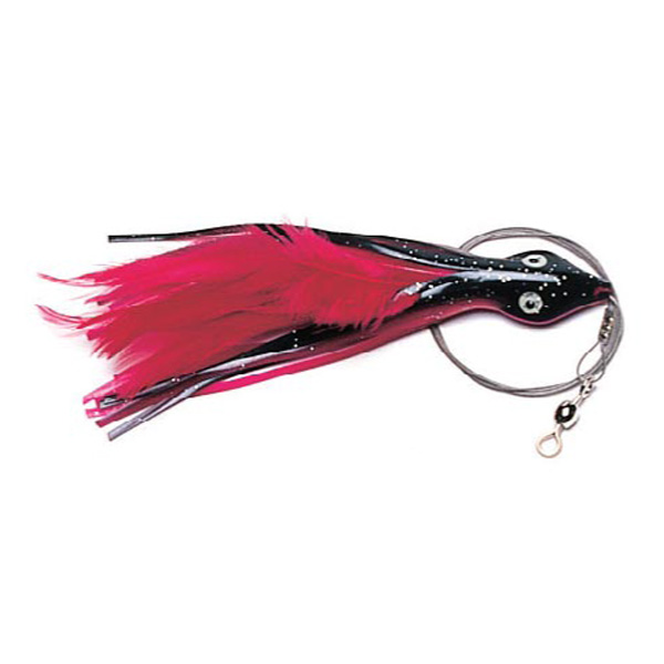 Dolphin Rig 6-1/2" 2oz Red/Black