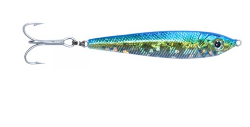 Lure, Jigfish 3/4oz #6 Hook Blue/Yellow/Silver