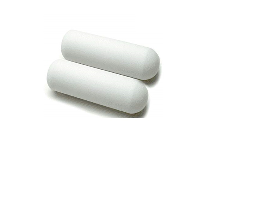 Roller Refill, Mini 6" Nap1/2" Foam 2 Pack