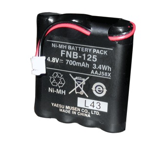 Battery Pack, for HX100 700mah NIMH Chrgble