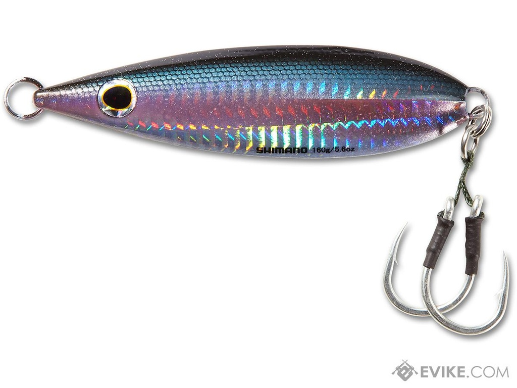 Jig, Butterfly Flat-Fall 250g/8.8oz Black Anchovy 5.25"