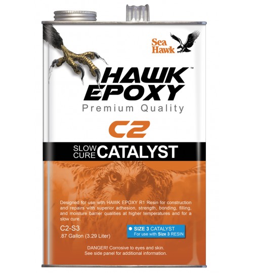 Epoxy Hardener, Slow Size 3 C2 Catalyst 0.87Gal