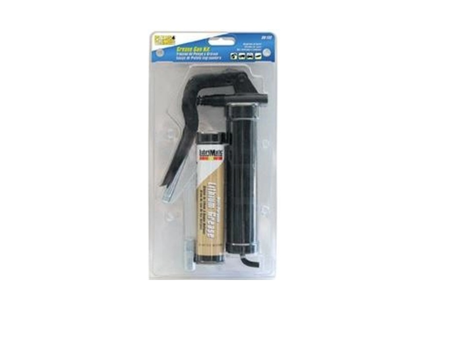 Grease Gun Kit, Mini with Pipe 3oz