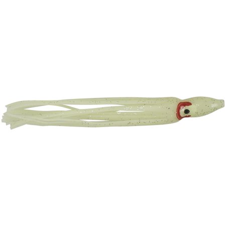 Trolling Skirt, 4-1/4" Glow 5 Pack