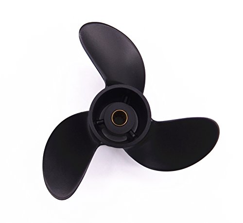 Propeller, 3 Blade Ø:7.8 Pitch:8" Black for 4&5hp 2&4 Stroke