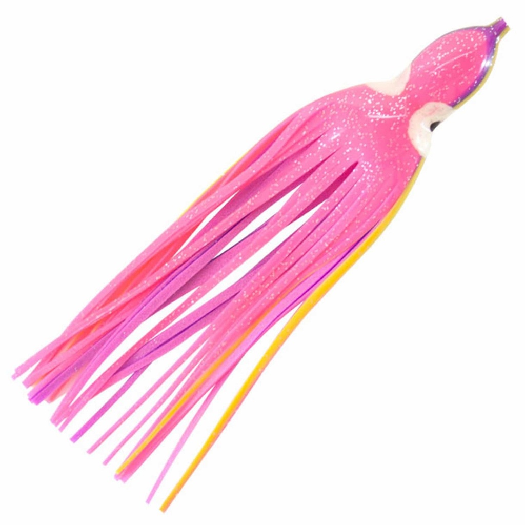 Trolling Skirt, 4-1/4" Pink/Yellow/Pearl 5Pk