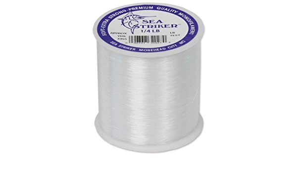 Line, Monofil. 100Lb Test 1/4Lb Spool 135 Yards Clear