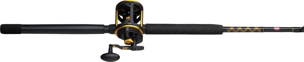 Rod/Reel, Squall Lever 50Lb/370Yd Rod:6'6"