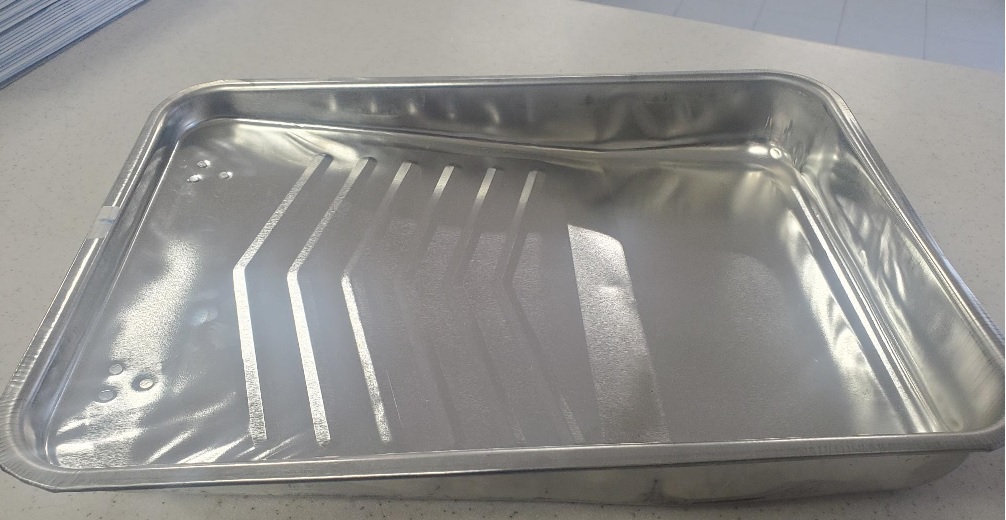 Tray, Metal Tray 11" Depth:3"