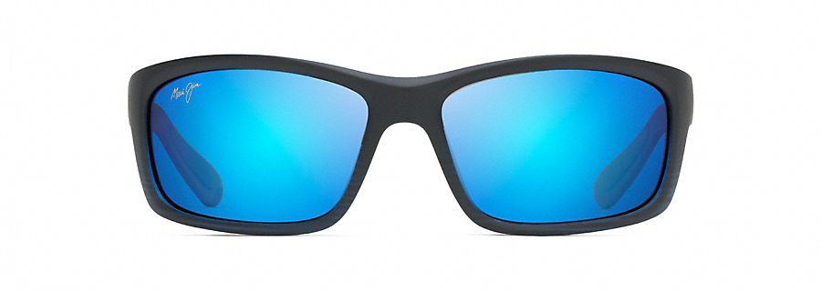 Sunglasses, Kanaio Coast Fr:Matte Blue Lens Blue Hawaii