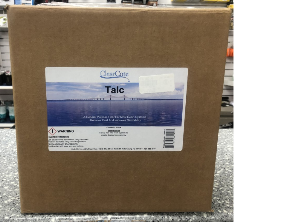 Filler, Talc 10Lb Box