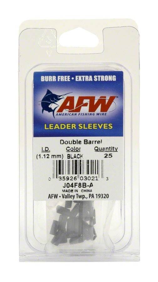 Sleeve, Double Barrel Black iØ:1.12mm