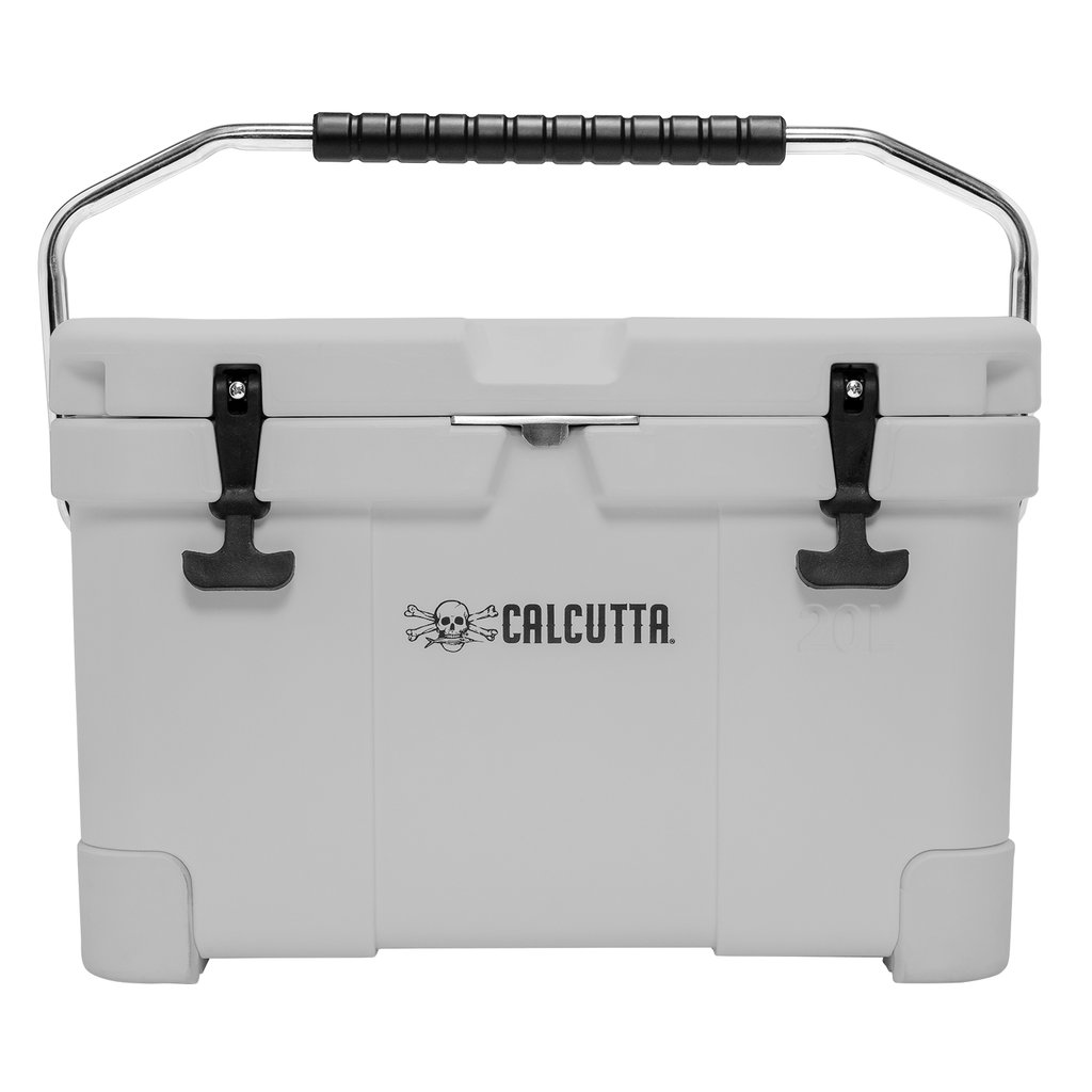 Cooler, Calcutta 20L with LED Drain Plug White