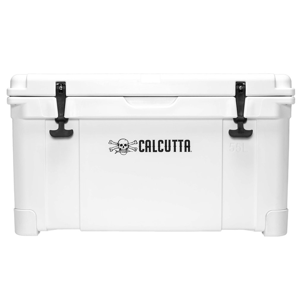 Cooler, Calcutta 55L with LED Drain Plug White