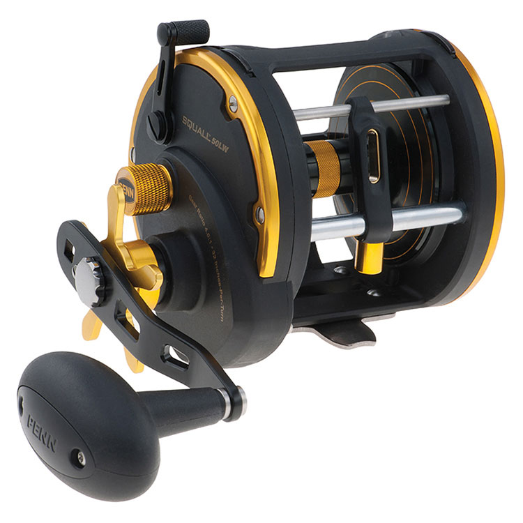 Reel, Squall Level Wind 320Yd Mono:50Lb