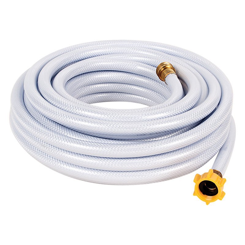 Hose, Garden 5/8" x 50' White Drinking Water Safe