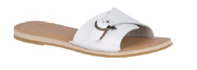 Sandals, Women's Seaport Slide Leather White