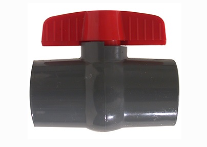 Ball Valve, PVC Threaded 1/2" FIP