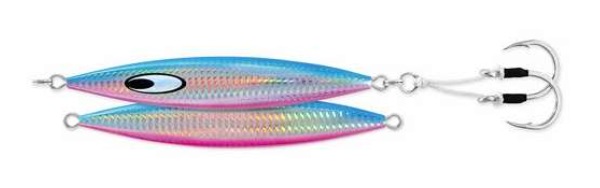 Jig, Saltiga SLK Metal 3oz 8.9" Blue Pack