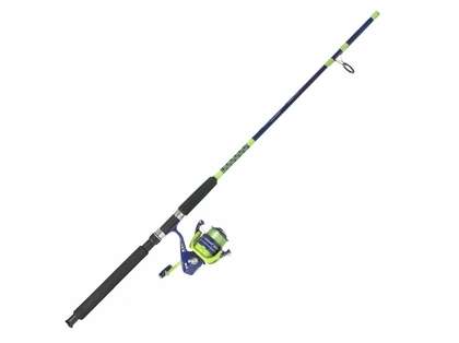 Rod/Reel, Spin 7' Size  50 Pre-Spooled Blue Chartreuse