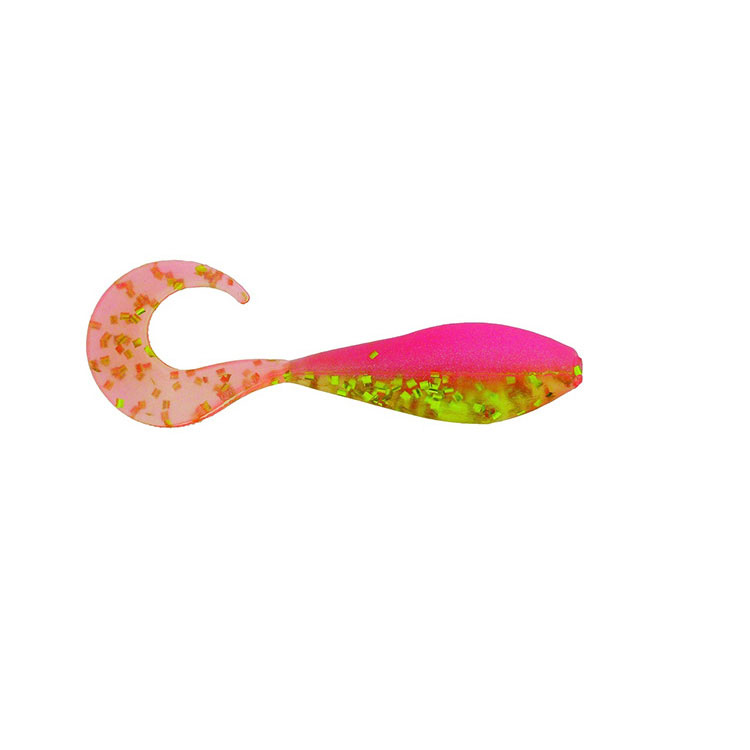 Lure, Curly Shad 2" 10Pk Texas Hippie