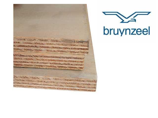 Plywood, Okoume Marine Hechthout 12mm 8'x4'