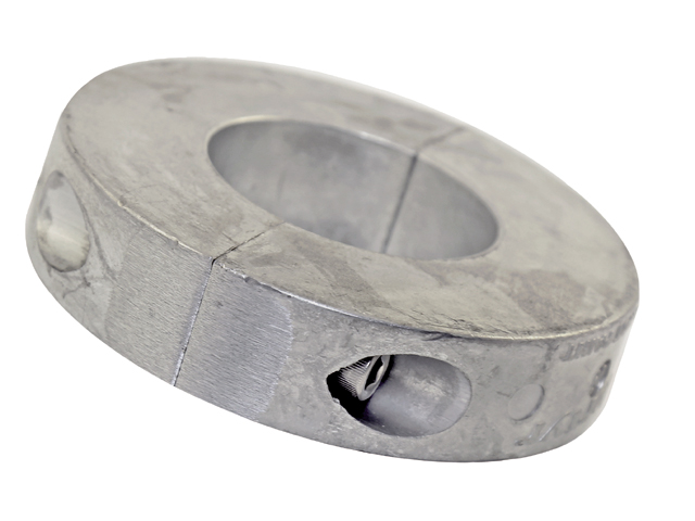 Anode, Donut-Collar Zinc Shaft: 2-1/4"