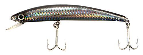 Lure, Trolling Pro Minnow 5-1/4" 5/8oz Purple Black