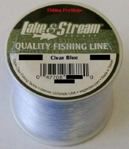 Line, Land & Stream 10lb 500Yd Spool Clear/Blue