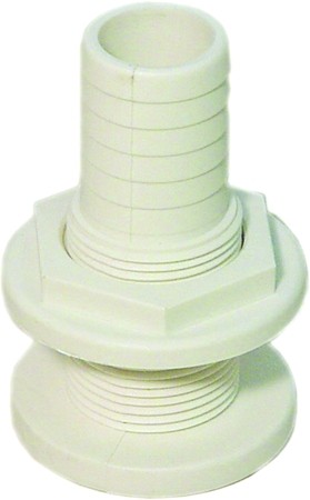 Thru-Hull, Nylon 1-1/8" White