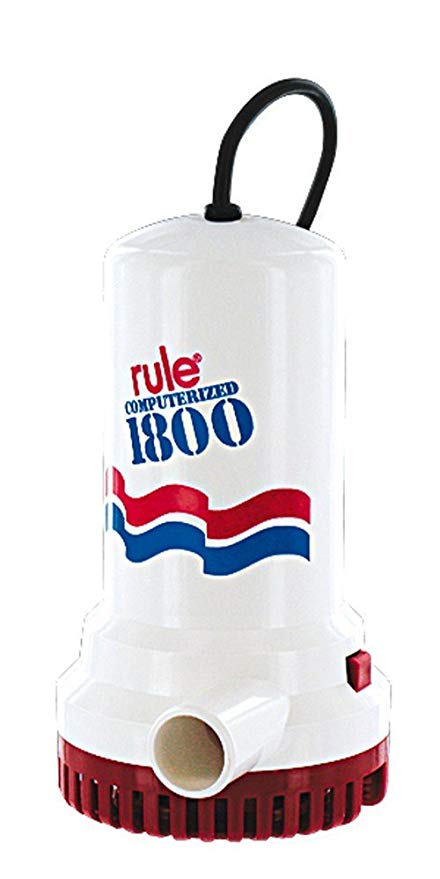 Utility Pump, 1800 Submersible 110V AC with 8' Cord