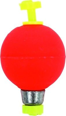 Float, Round Foam Snap-On 1" Red