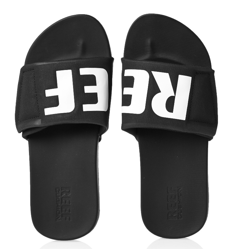 Sandals, Men's Cushion Bounce Slide Black/White