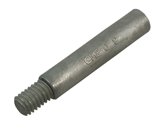 Anode, Pencil Zinc Length:2" for Plug1/8Npt