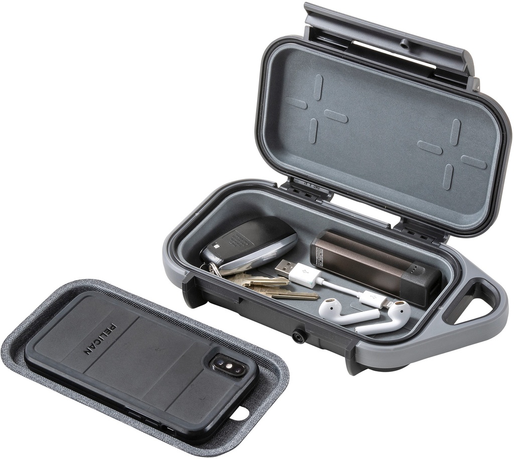 Go Case, G10 7x3.5x1.6" Anthracite/Grey