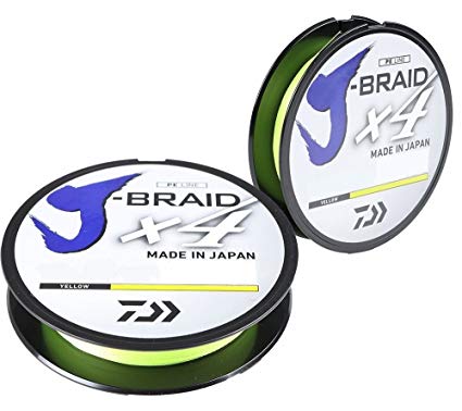 Line, J-Braid x4 40Lb 150Yd Yellow