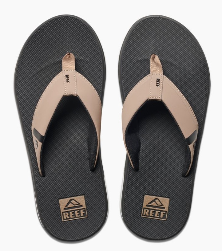 Sandals, Men's Fanning Low Black Tan