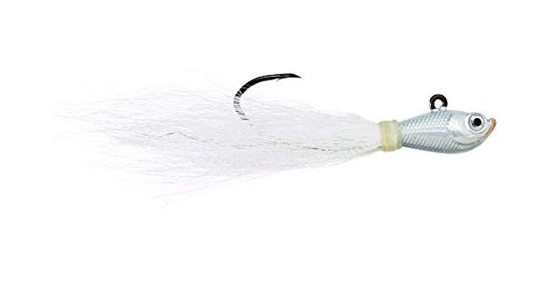 Jig, Pro-V Bucktail 3/4oz 3/0 White