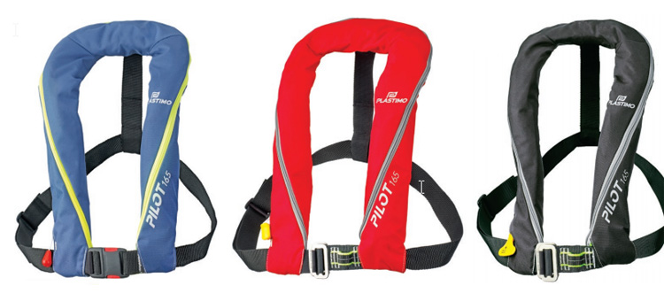 Life Jacket, Automatic Inflatable 165ZIP with Harness CE Approved