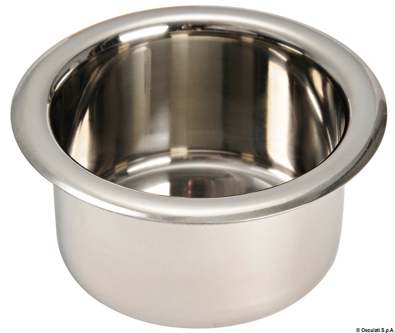 Drink Holder, for Glass & Cans Stainless Steel