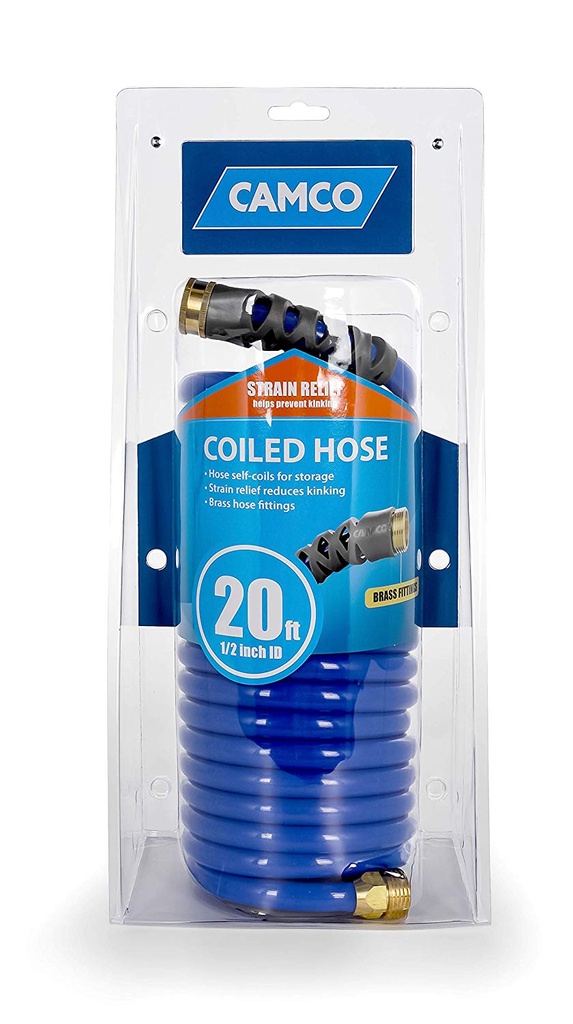 Coiled Hose, 20' iØ: 1/2"