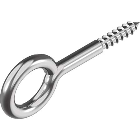 Screw Eye, Heavy Duty 6x60mm 20Pk