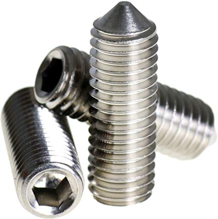 Set Screw, Hexagon-Socket with Cone Point Ø4 Length:6mm