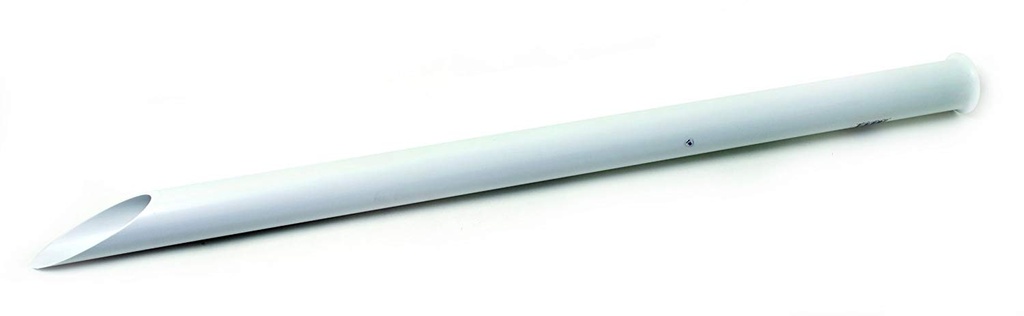 Rod Holder, PVC 2" x 36" White