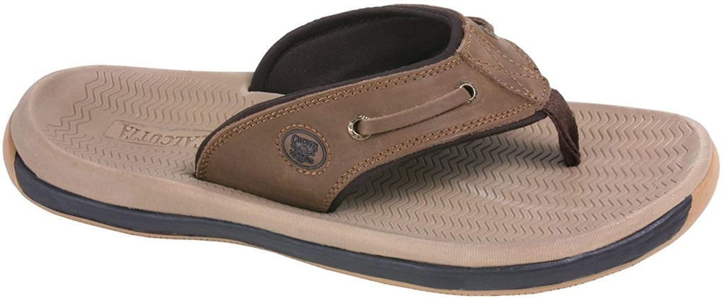 Sandals, Blue Water Non-Slip Brown 8