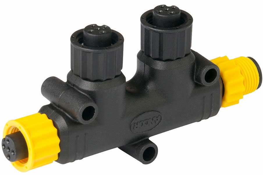 Tee Connector, Two Way NMEA 2000