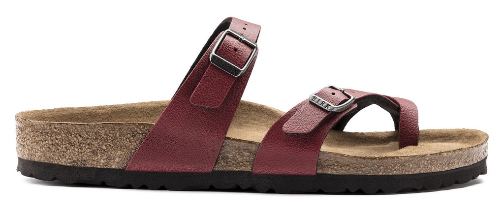 Sandals, Pull Up Mayari Bordeaux