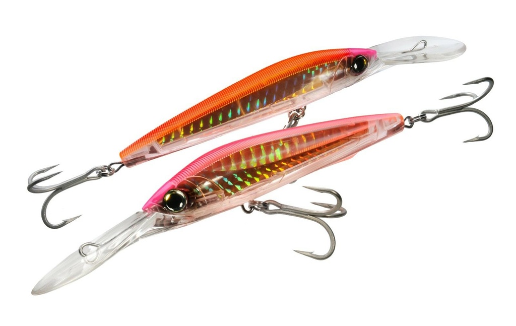 Lure, 3D Magnum 7" 3-1/8oz Pink & Orange